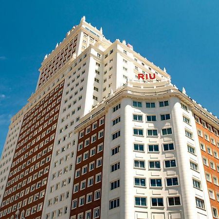 ริอู ปลาซา เอสปาญา Hotel มาดริด ภายนอก รูปภาพ