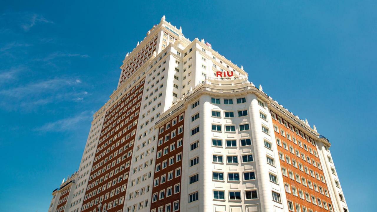 ริอู ปลาซา เอสปาญา Hotel มาดริด ภายนอก รูปภาพ